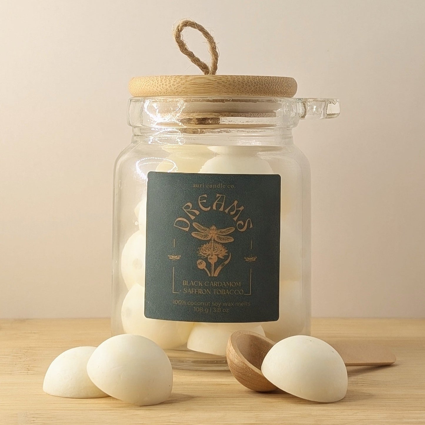 Dreams | Black Cardamom + Saffron Tobacco | Glass Jar