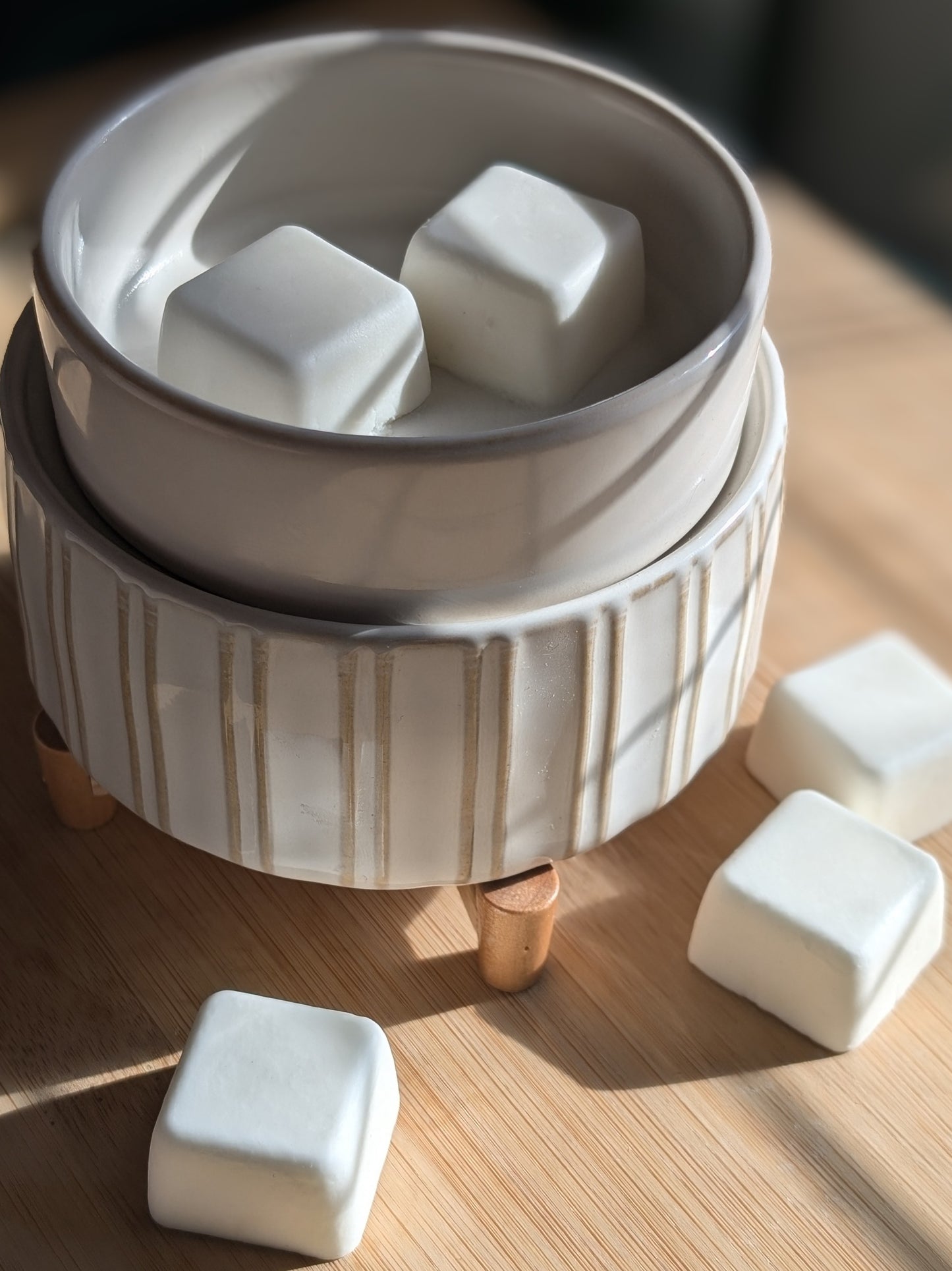 Ceramic & Wood Electric Warmer