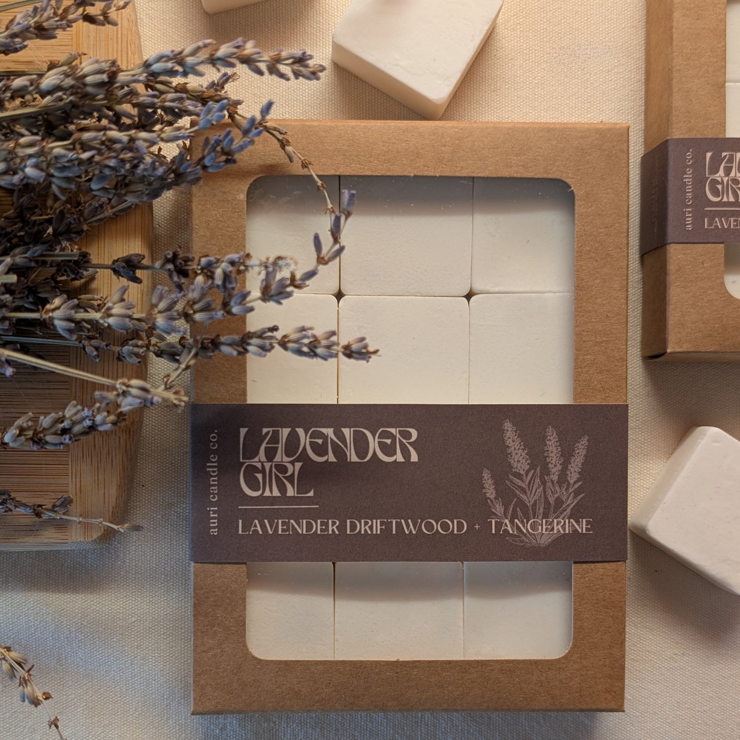 Lavender Girl | Lavender Driftwood + Tangerine