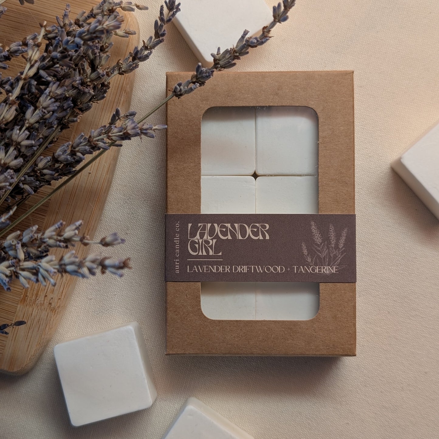 Lavender Girl | Lavender Driftwood + Tangerine