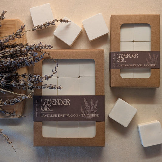 Lavender Girl | Lavender Driftwood + Tangerine