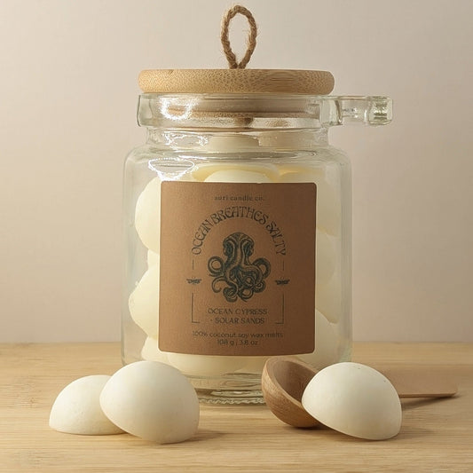 Ocean Breathes Salty | Ocean Cypress + Sel De Mer | Glass Jar