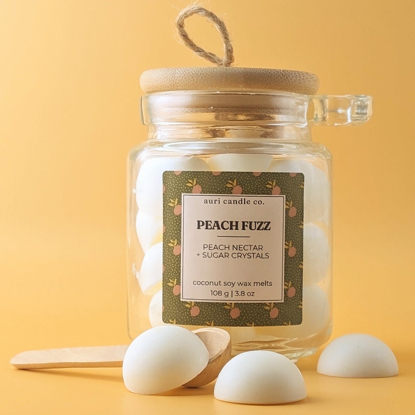 Peach Fuzz | Peach Nectar + Sugar Crystals