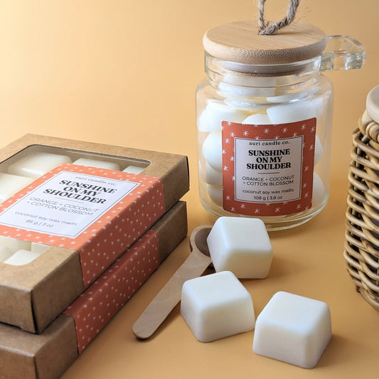 Sunshine On My Shoulders | Orange + Coconut + Cotton Blossom