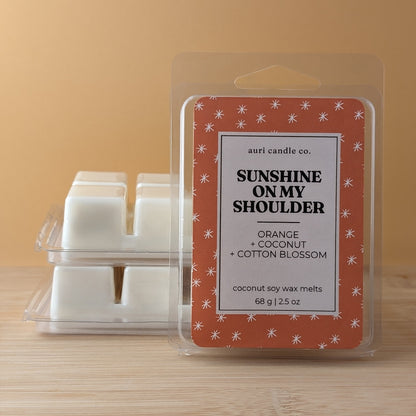 Sunshine On My Shoulders | Orange + Coconut + Cotton Blossom