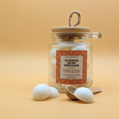 Sunshine On My Shoulders | Orange + Coconut + Cotton Blossom
