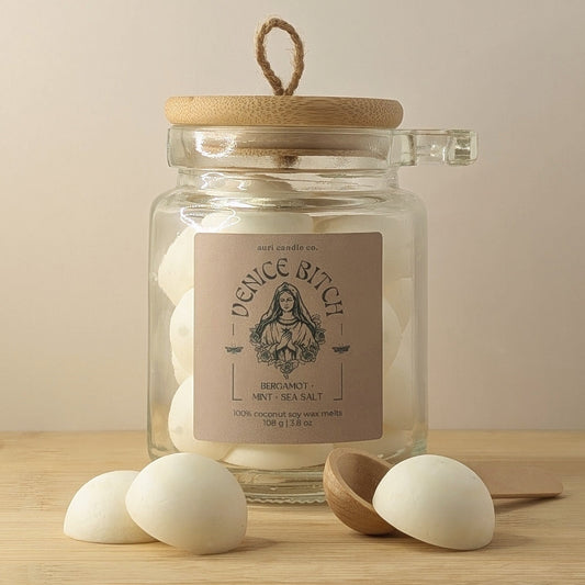 Venice Bitch | Bergamot + Mint + Sea Salt | Glass Jar