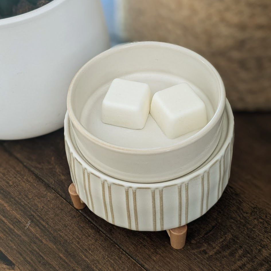 Ceramic & Wood Electric Warmer